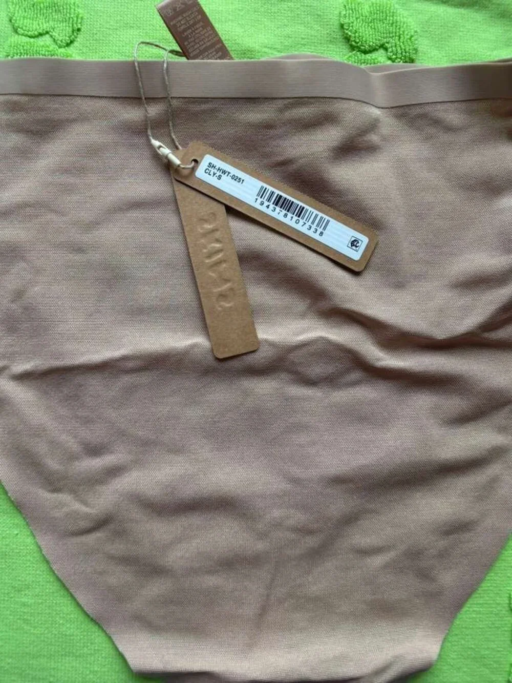 SKIMS Nude High-Waist Thong Panty